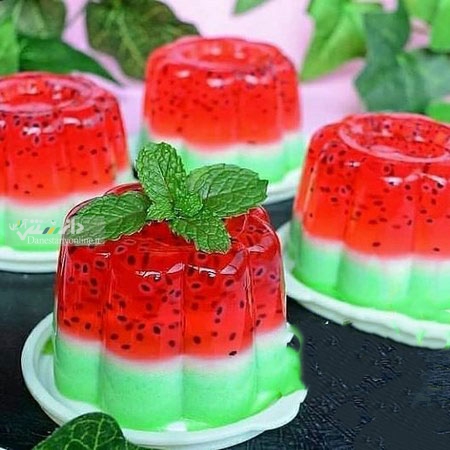 تزئین ژله