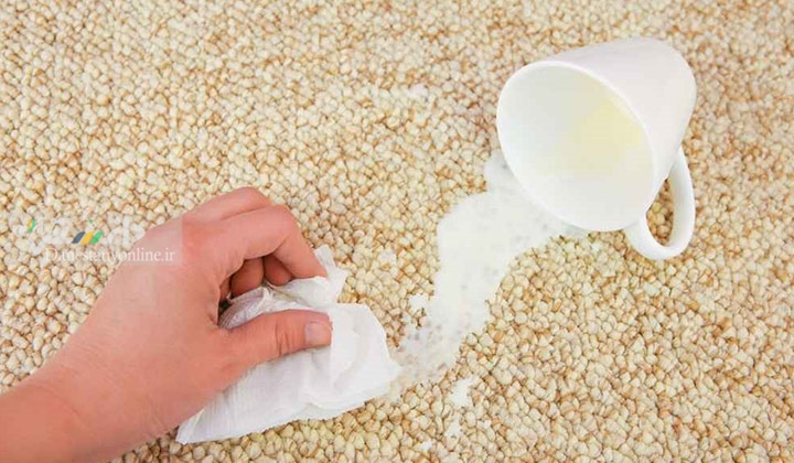 دانستنی خانه داری/ از بین بردن بوی بد شیر ریخته شده روی فرش