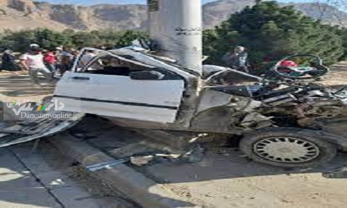 تصادف مرگبار مینیبوس حامل دانشآموزان در کرمانشاه
