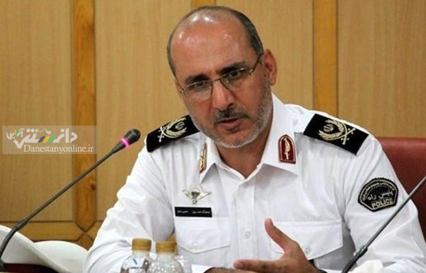سردار محمدحسین حمیدی رئیس پلیس راهور