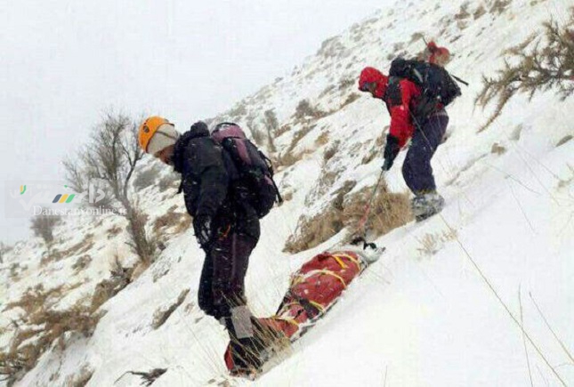 کوهنورد گمشده در ارتفاعات دیزین جان باخت