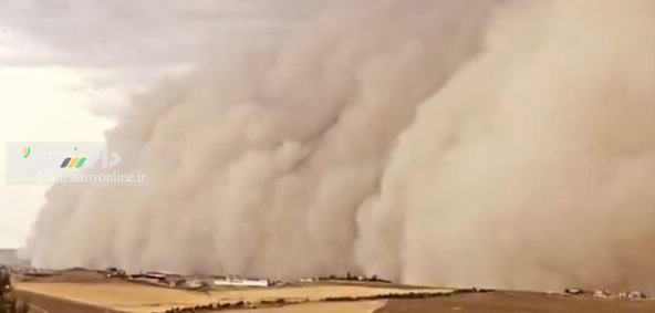 راه ارتباطی ۴۰ روستا در کرمان به دلیل گرد و غبار بسته شد