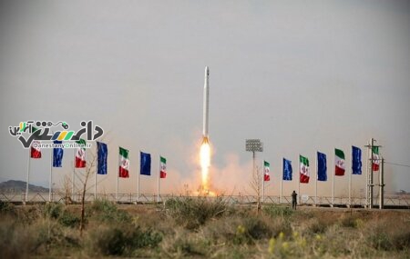 سپاه پاسداران ماهواره نور را در فضا قرار داد