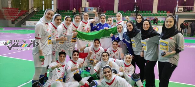 دختران هندبال ایران در آسیا شگفتی آفریدند
