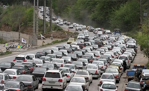 افزایش چشمگیر تردد در جادههای به سمت شمال کشور