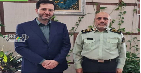 شهردار منطقه ۵ با فرماندهی انتظامی تهران دیدار کرد