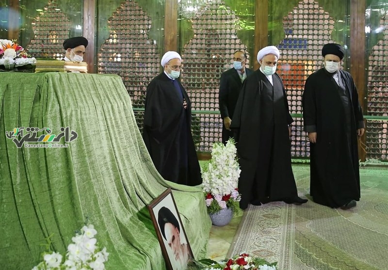 تجدید میثاق رئیس قوه قضاییه با آرمان های امام راحل