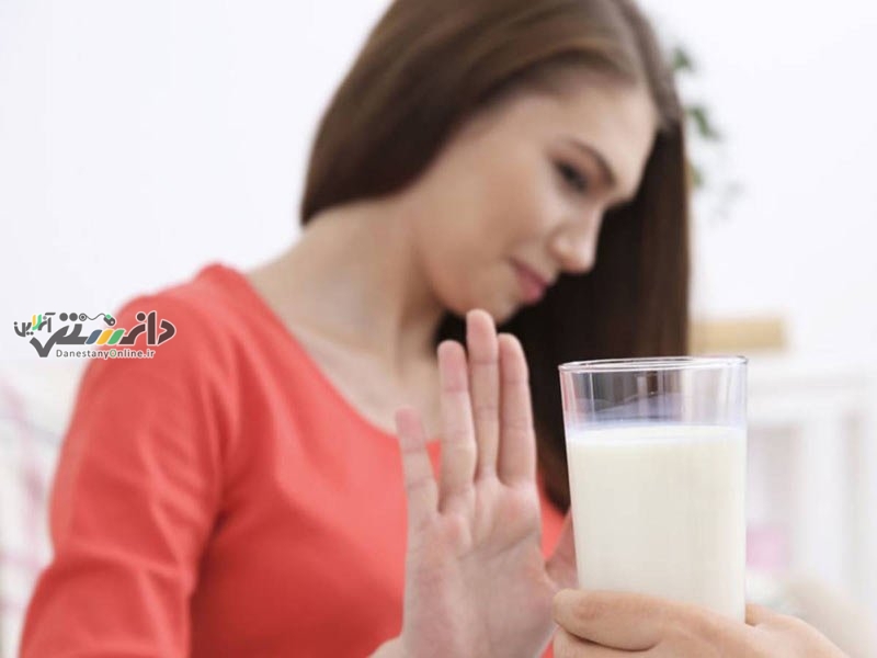 علائم آلرژی به شیر و حساسیت آن