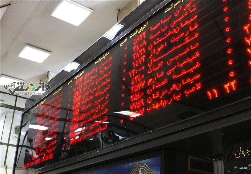 روند ریزشی شاخص بورس اوراق بهادار تهران