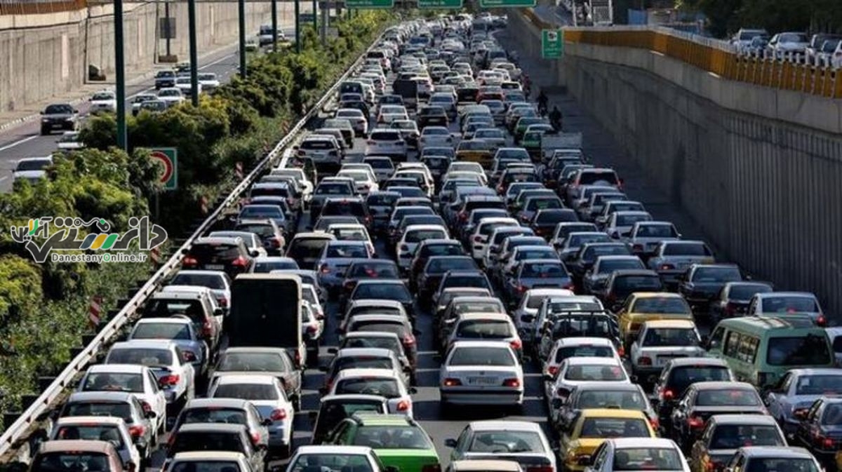 در مسیرهای بزرگراهی پایتخت ترافیک سنگین است