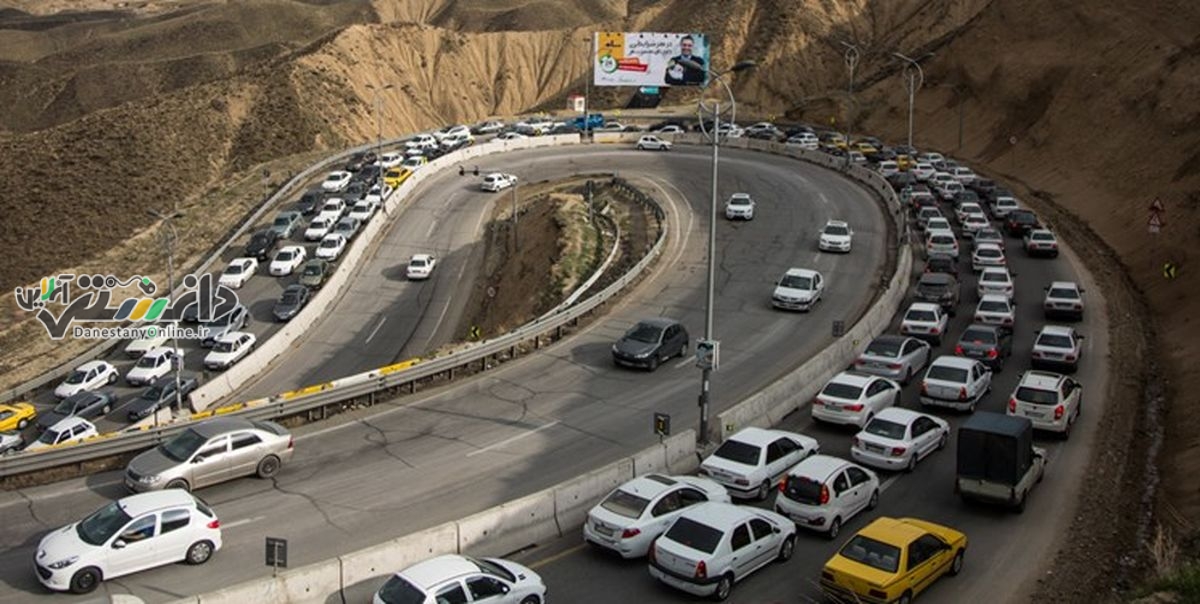 ترافیک سنگین در محورهای شمالی