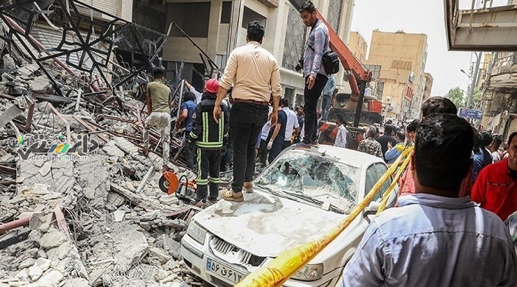 ۷ نفر از مقصران ریزش ساختمان متروپل دستگیر شدند