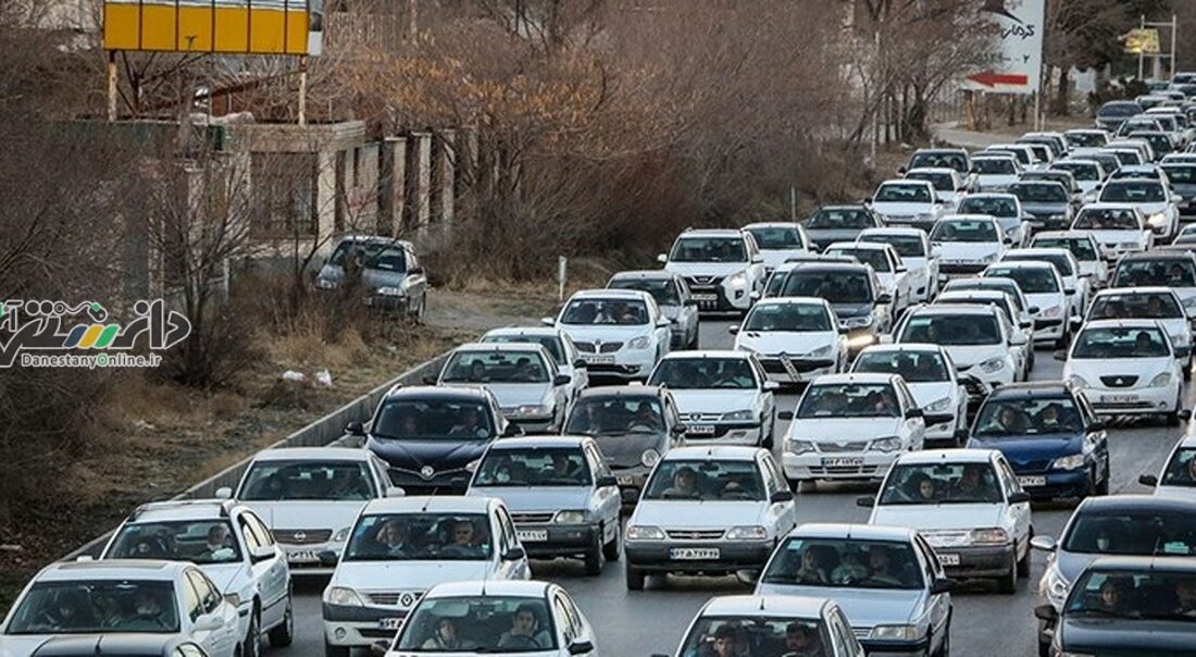 ترافیک سنگین جادههای شمالی
