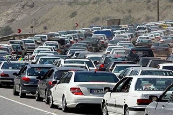 ترافیک سنگین در محور ایلام به مهران