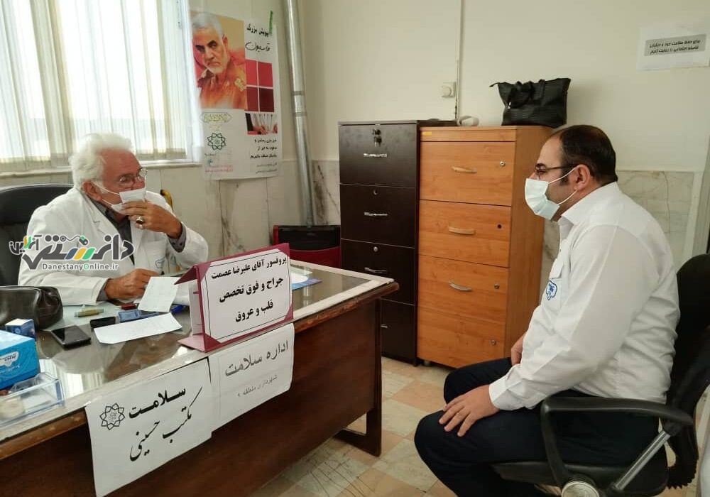 ویزیت رایگان پزشکی با همکاری اداره سلامت منطقه ۹