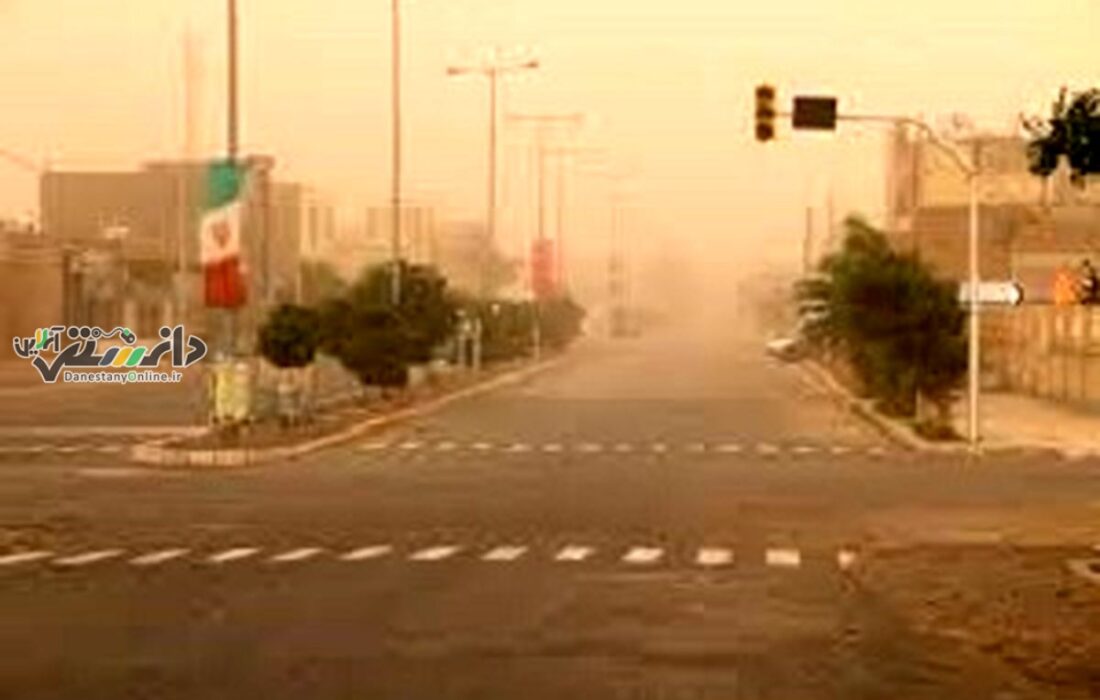 ورود توده گرد و خاک به کشور