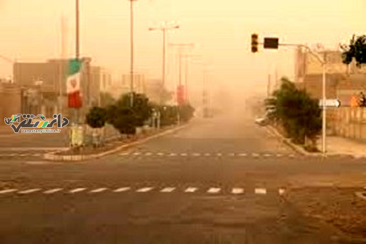 ورود توده گرد و خاک به کشور