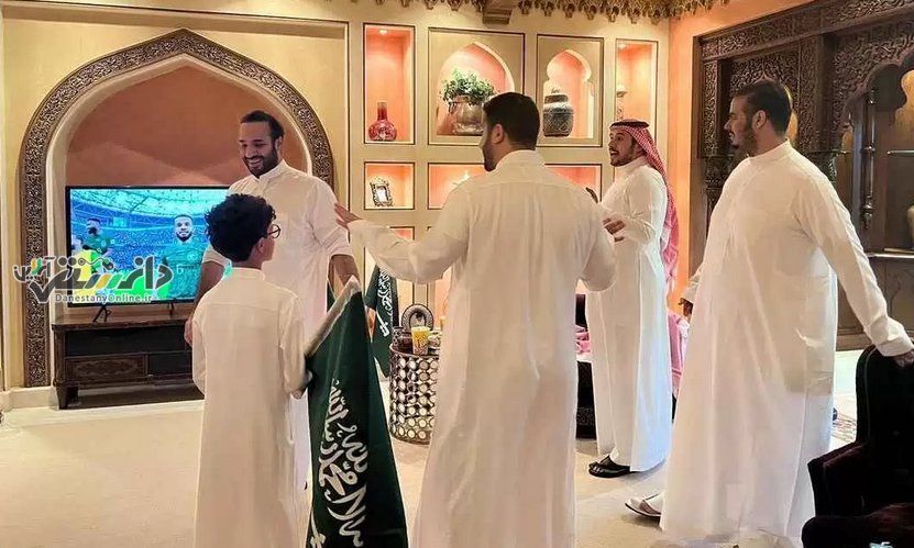 خوشحالی ولیعهد عربستان از برد تیم ملی این کشور مقابل آرژانتین
