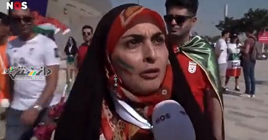 مصاحبه انگلیسی جنجالی دو زن ایرانی در قطر + فیلم