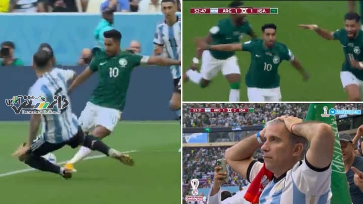 جنجال VAR در بازی عربستان و آرژانتین/ دو گل سالم آرژانتین مردود اعلام شد!