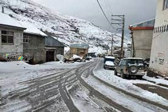 بارش سنگین برف مدارس اردبیل را تعطیل کرد