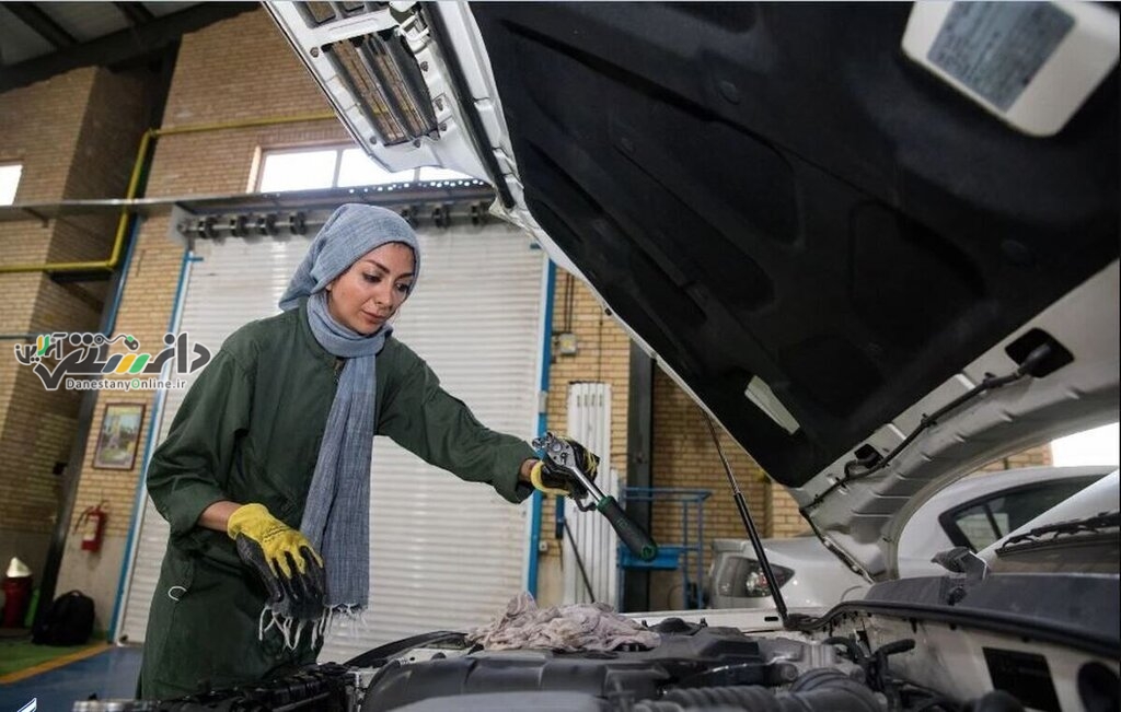 اولین مرکز تعمیرخودرو ویژه بانوان تهرانی افتتاح شد