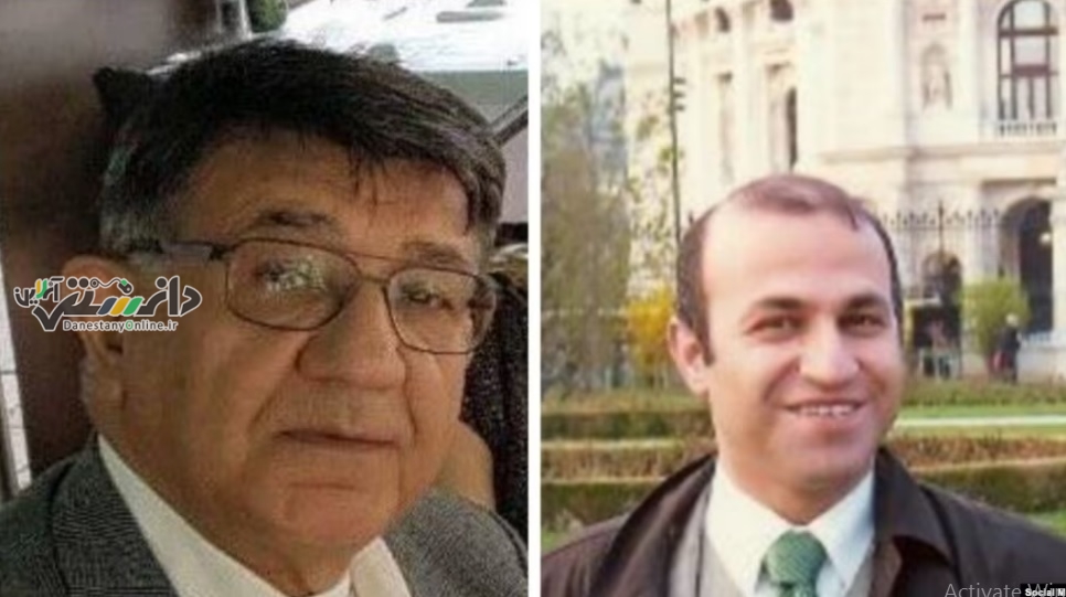 کامران قادری (تصویر راست) و مسعود مصاحب، شهروندان ایرانی-اتریشی به همراه یک شهروند دانمارکی که در ایران زندانی شده بودند، آزاد شدند