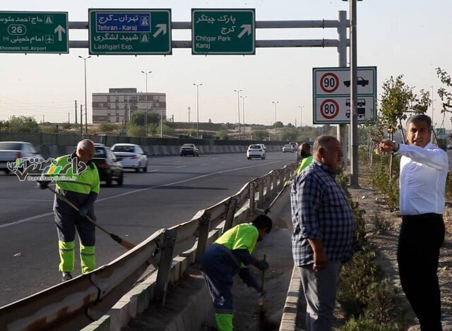 در بزرگراه آزادگان هیچگونه سرقت لولهای اتفاق نیفتاده است/علت فرونشست در حال بررسی است