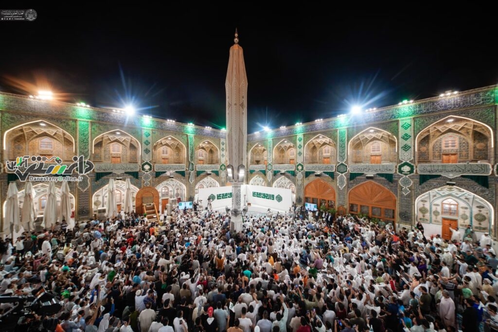 برگزاری مراسم عید غدیر در حرم مطهر امیر مؤمنان(ع)/تصاویر