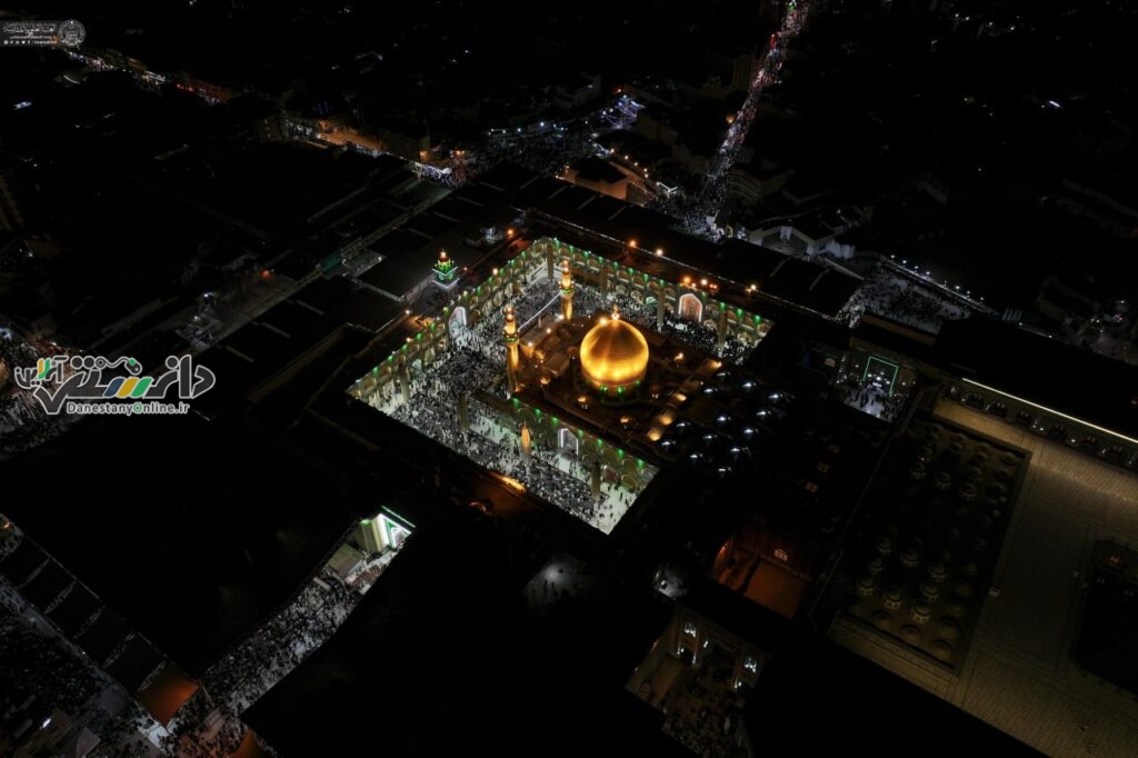برگزاری مراسم عید غدیر در حرم مطهر امیر مؤمنان(ع)/تصاویر