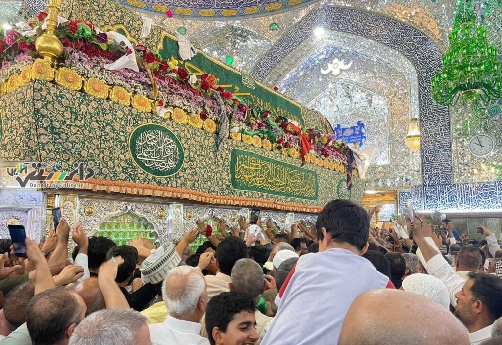 برگزاری مراسم عید غدیر در حرم مطهر امیر مؤمنان(ع)/تصاویر
