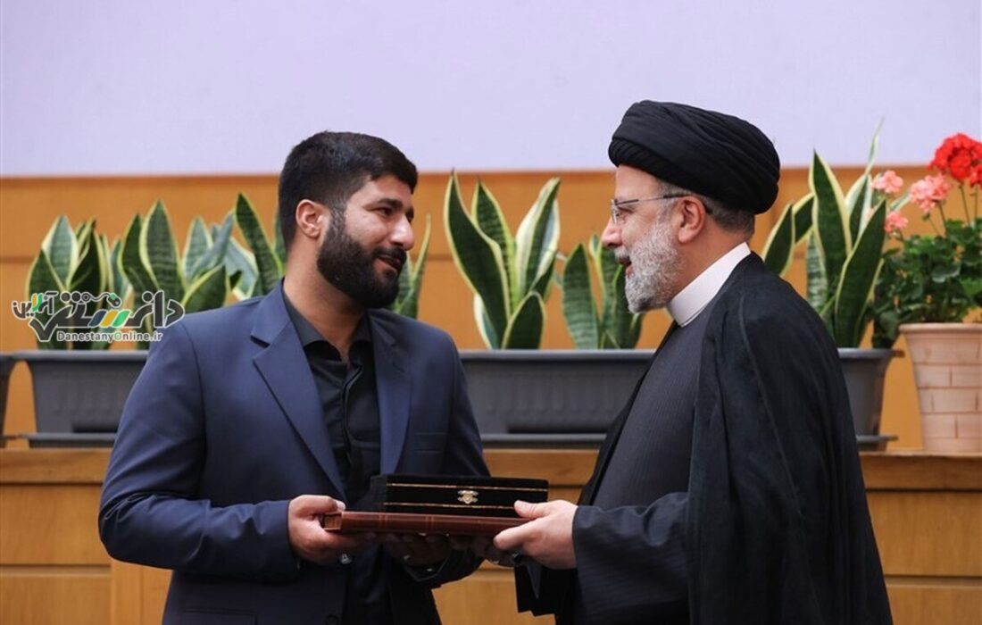 با اجازه رئیس جمهور یک قطعه زمین خارج از نوبت و رایگان به قهرمان شاهچراغ واگذار شد