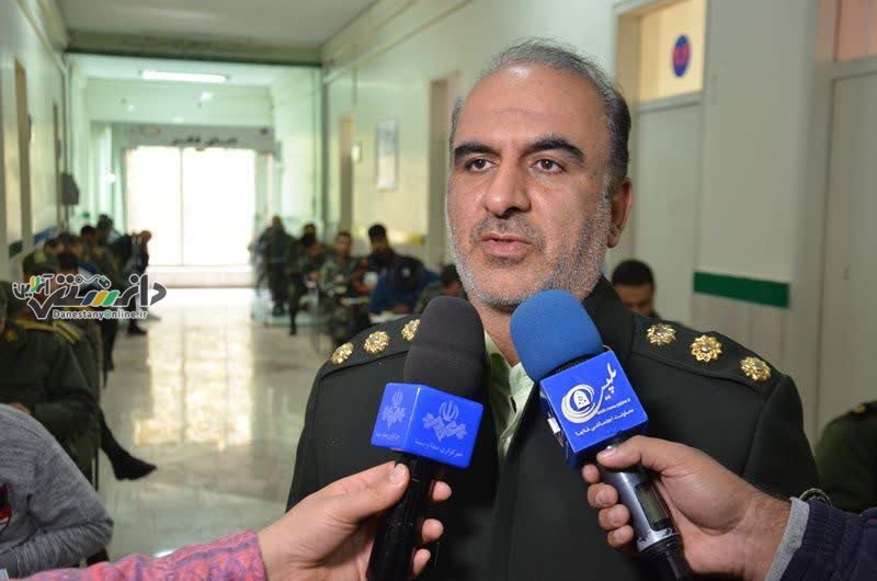 برگزاری آزمون مهارت آموزی کارکنان وظیفه انتظامی استان البرز