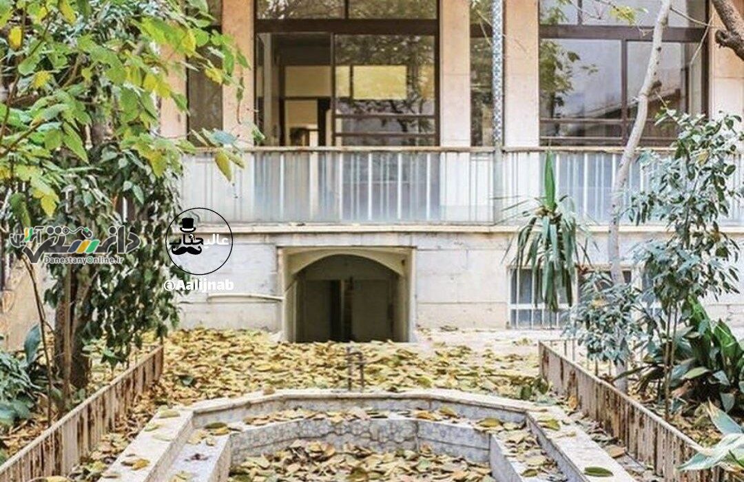 تصویر ناراحت کننده از درب خانه فروغ فروخزاد