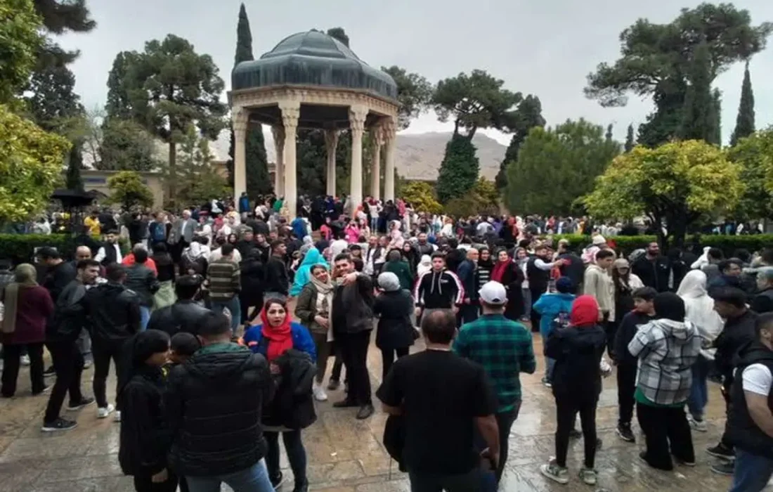 حافظیه بیشترین آمار بازدیدکنندگان نوروزی را داشت