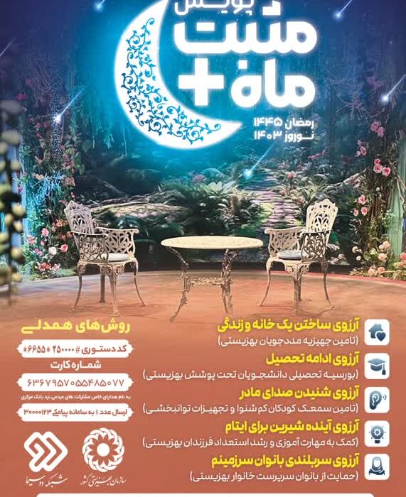 مثبت ماه؛ پویشی برای بر آوردن آرزوی های جامعه هدف + راه های همدلی در کشور