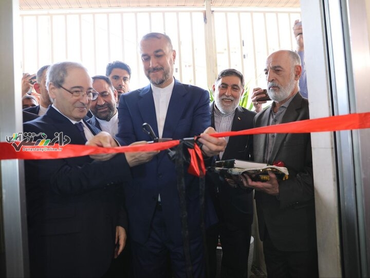 افتتاح ساختمان جدید کنسولگری ایران در دمشق