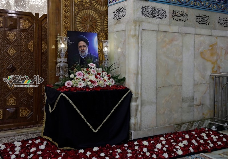مراسم هفتمین روز از شهادت شهدای خدمت در حرم امام رضا( ع)