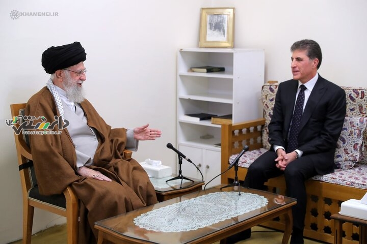 دیدار نیچروان بارزانی با حضرت آیتالله خامنهای