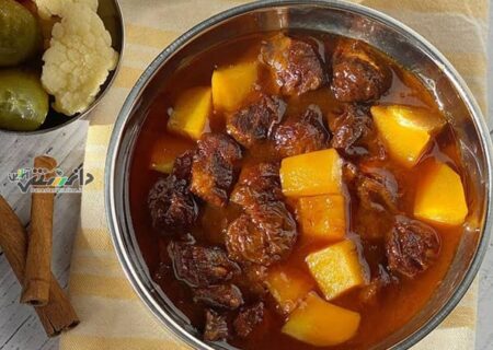 طرز تهیه خورش آلوچه