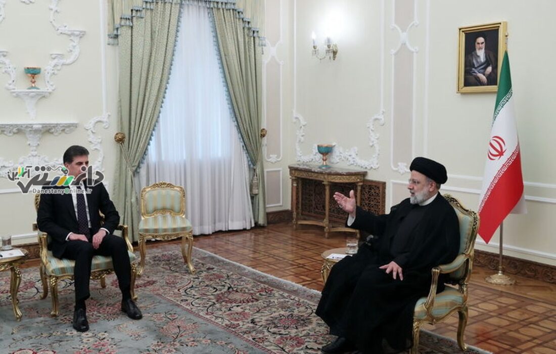 دیدار بارزانی با رئیسی