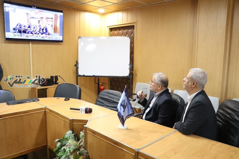 بازدید دکتر عبداللهی استاندار محترم البرز از مرکز مانیتورینگ اداره کل مخابرات