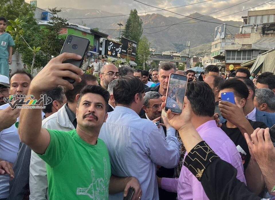 محمود احمدی نژاد، امامزاده صالح را بهم ریخت