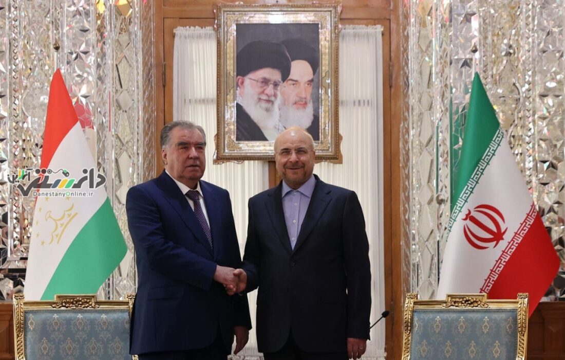 رئیس جمهور تاجیکستان با قالیباف دیدار کرد