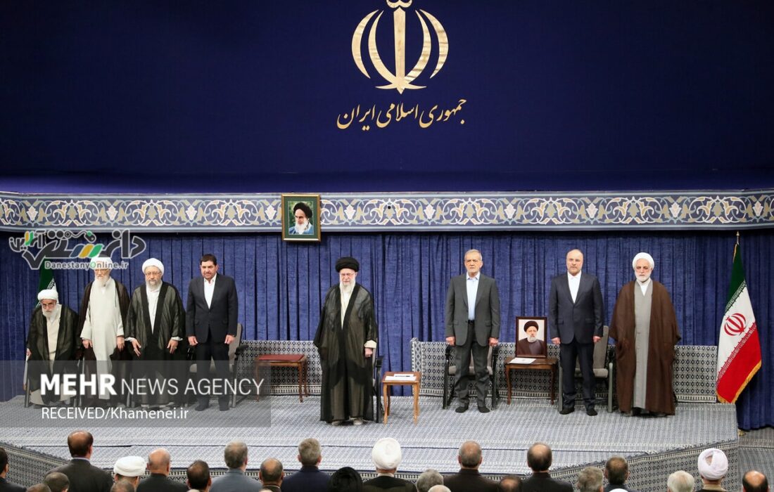 تصاویری از مراسم تنفیذ حکم چهاردهمین دوره ریاست جمهوری اسلامی ایران