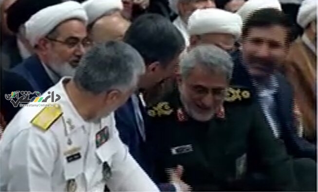 حضور سردار قاآنی در مراسم تنفیذ پزشکیان
