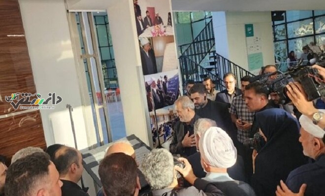 بیمارستان ۷۰ تختخوابی آیتالله هاشمی با حضور پزشکیان افتتاح شد