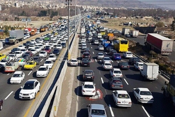 ترافیک سنگین در آزادراه تهران – شمال