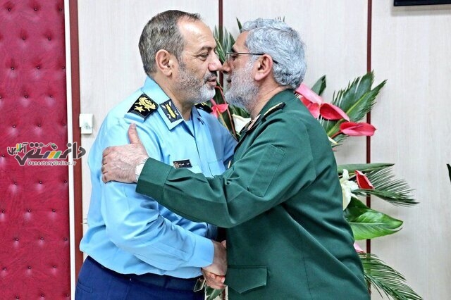 دیدار وزیر دفاع و فرمانده نیروی قدس سپاه