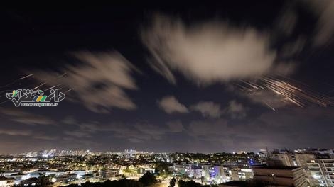 حمله موشکی گسترده ایران علیه اسرائیل